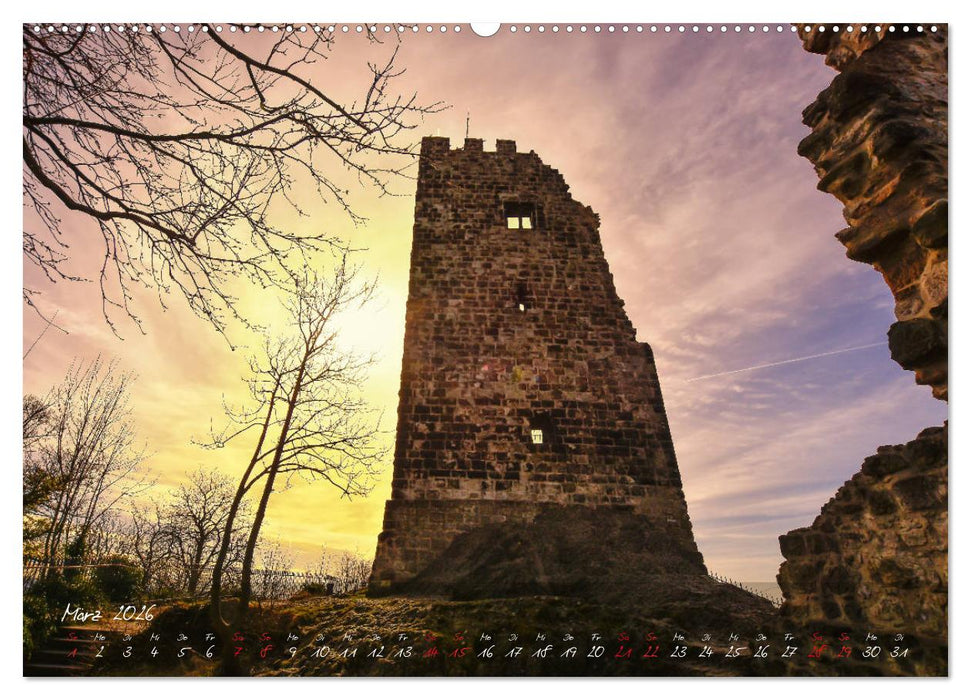 Romantisches NRW (CALVENDO Premium Wandkalender 2026)