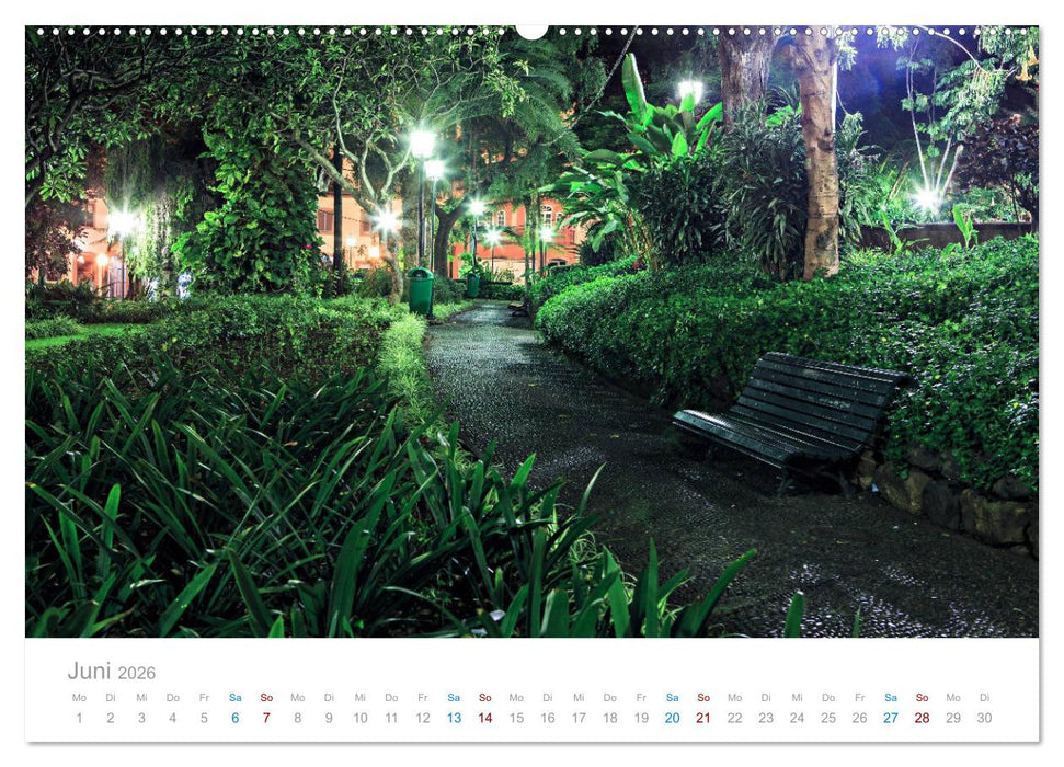 Funchal - Madeiras stolze Hauptstadt (CALVENDO Premium Wandkalender 2026)