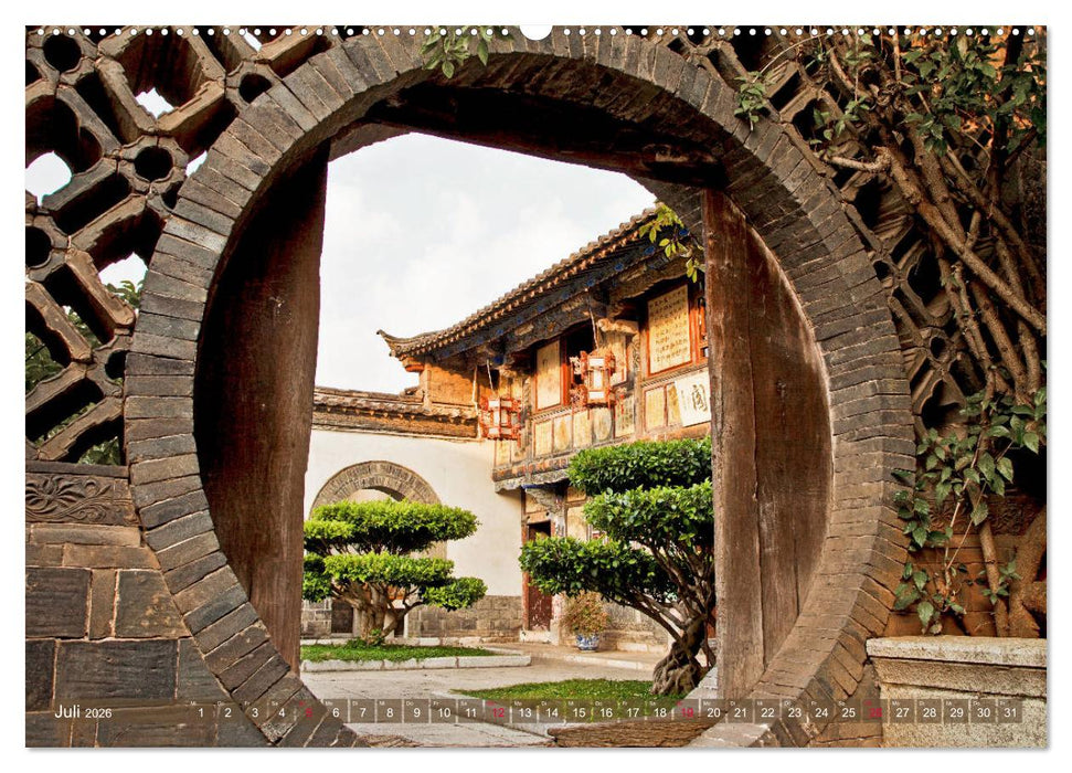 Yunnan - Das andere China (CALVENDO Premium Wandkalender 2026)