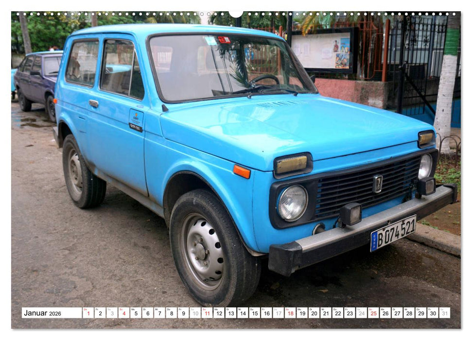 LADA NIVA - Russlands Dauer-Läufer (CALVENDO Premium Wandkalender 2026)