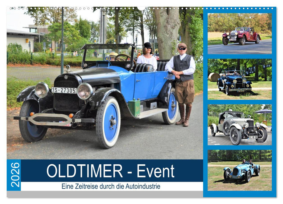 OLDTIMER-Event (CALVENDO Wandkalender 2026)