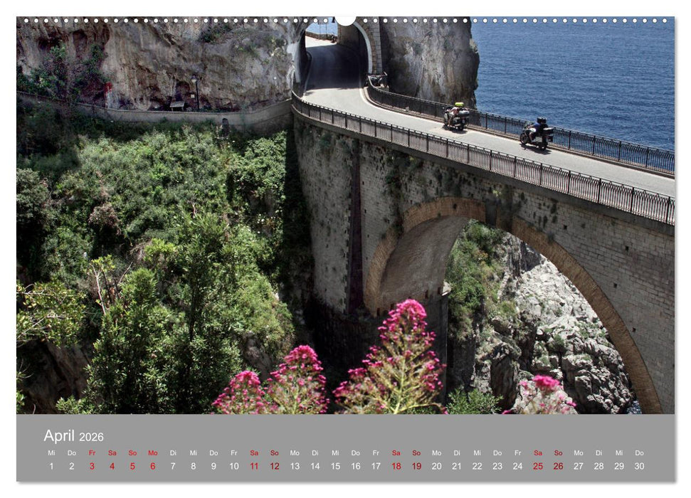 Traumlandschaft am Mittelmeer: Die Amalfiküste (CALVENDO Premium Wandkalender 2026)