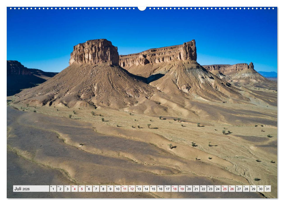 Marokko - Faszinierende Landschaften und traditionelle Bauwerke von oben (CALVENDO Premium Wandkalender 2026)