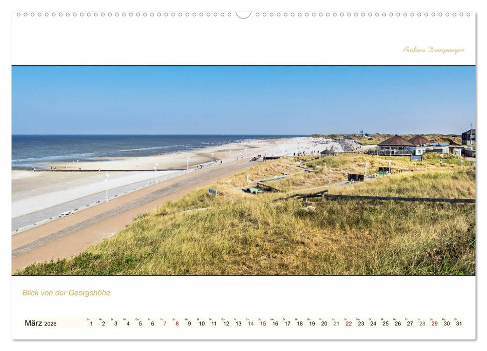 NORDERNEY PANORAMA (CALVENDO Premium Wandkalender 2026)