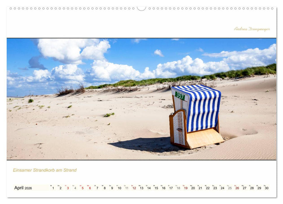 NORDERNEY PANORAMA (CALVENDO Premium Wandkalender 2026)