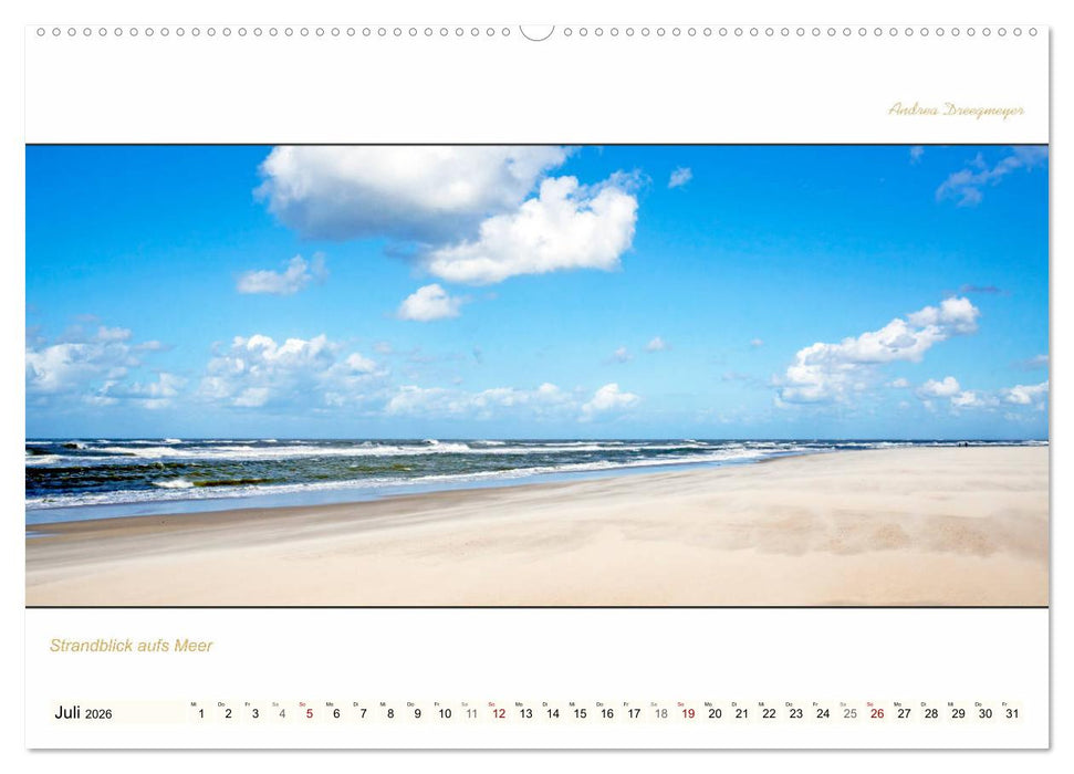 NORDERNEY PANORAMA (CALVENDO Premium Wandkalender 2026)