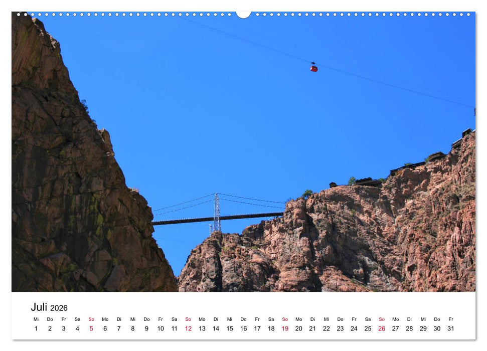 Colorado, USA - Ausflugsziele rund um Colorado Springs (CALVENDO Premium Wandkalender 2026)