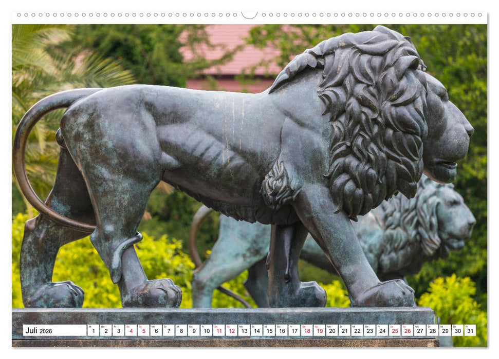 Schloss Bad Muskau (CALVENDO Premium Wandkalender 2026)