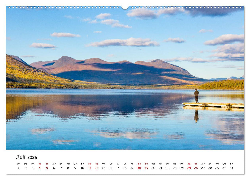 Alaska und Yukon, endlose Freiheit erleben (CALVENDO Premium Wandkalender 2026)