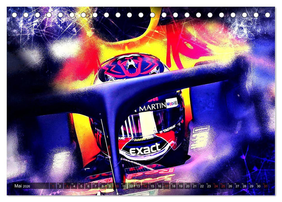 Faszinierende Formel 1 (CALVENDO Wandkalender 2026)