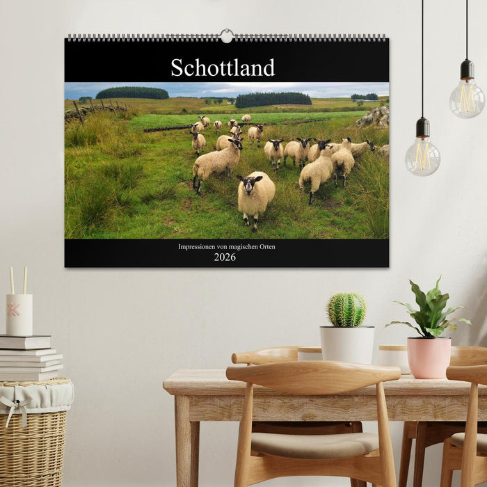 Schottland - Impressionen von magischen Orten (CALVENDO Wandkalender 2026)