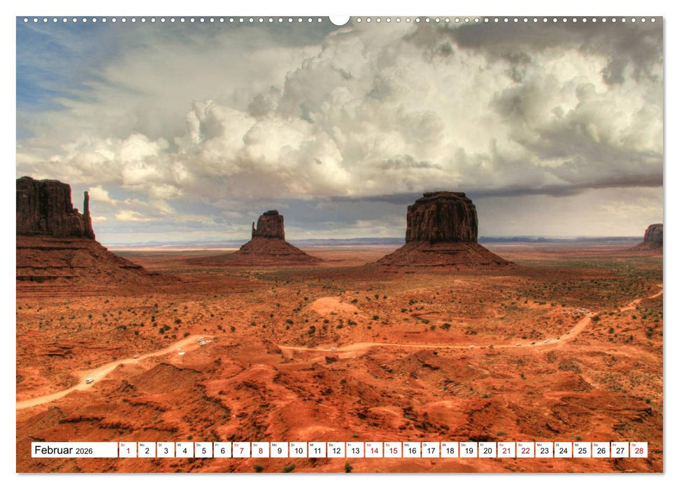 Glanzlichter der USA (CALVENDO Premium Wandkalender 2026)