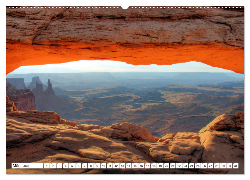 Glanzlichter der USA (CALVENDO Premium Wandkalender 2026)