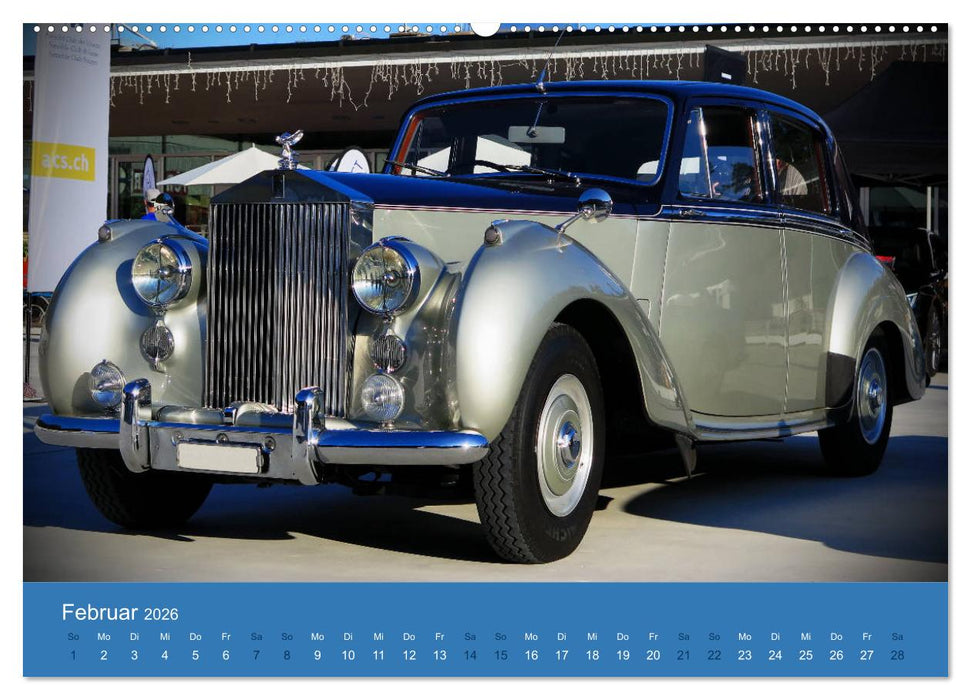 Rolls Royce Revival (CALVENDO Wandkalender 2026)