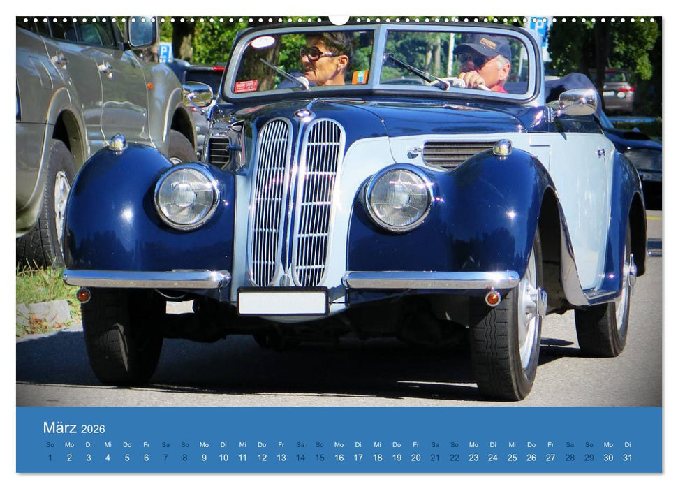 BMW Classics (CALVENDO Wandkalender 2026)
