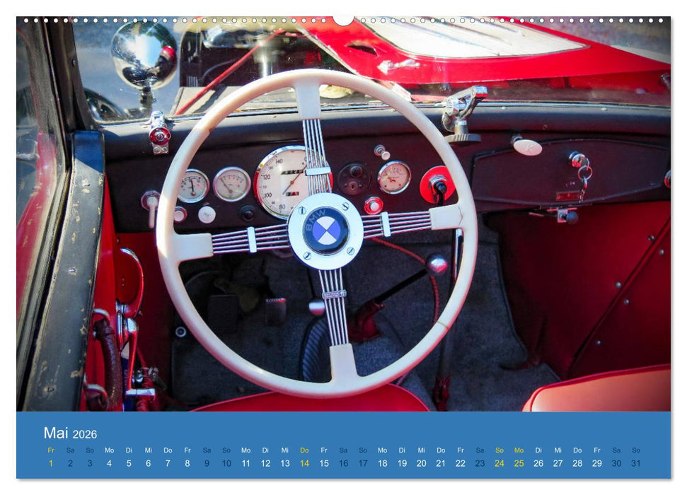 BMW Classics (CALVENDO Wandkalender 2026)