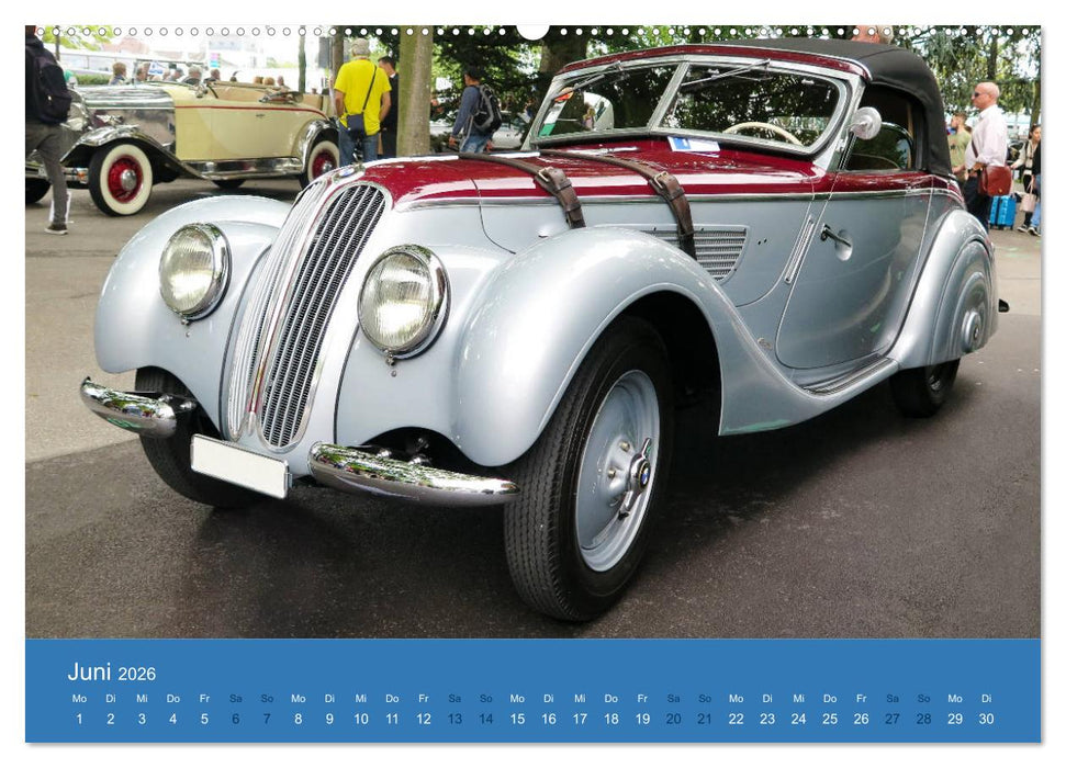 BMW Classics (CALVENDO Wandkalender 2026)