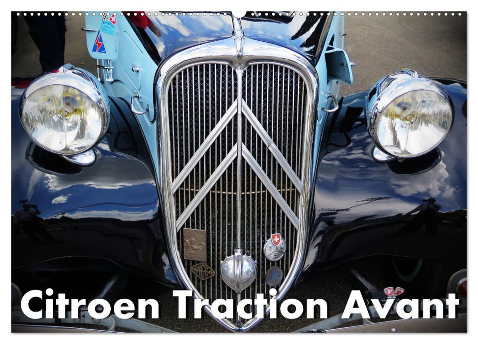 Citroen Traction Avant (CALVENDO Wandkalender 2026)