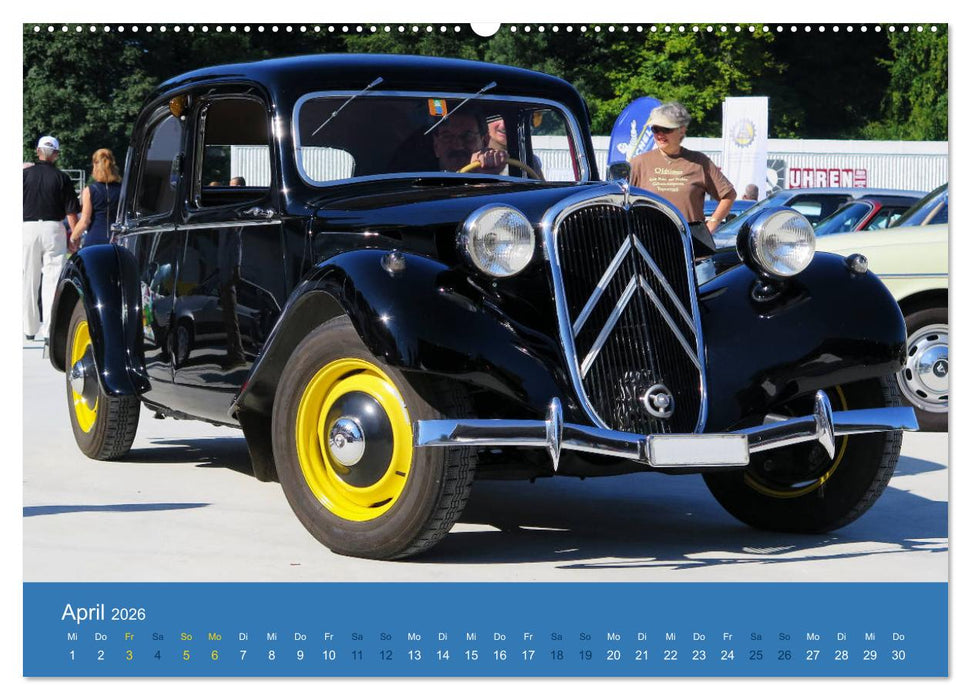 Citroen Traction Avant (CALVENDO Wandkalender 2026)