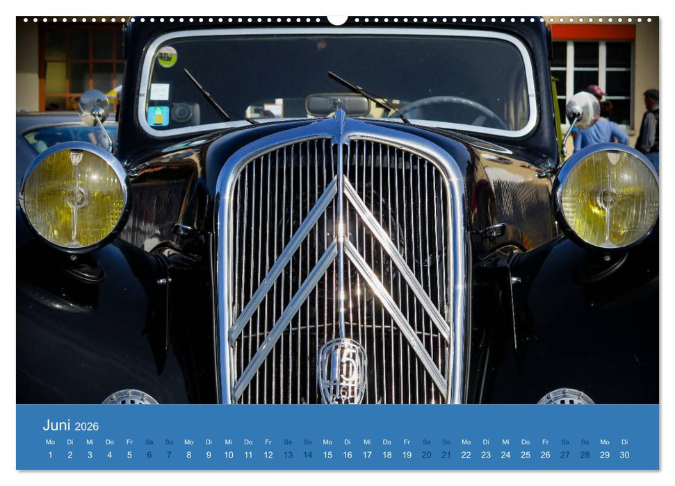 Citroen Traction Avant (CALVENDO Wandkalender 2026)
