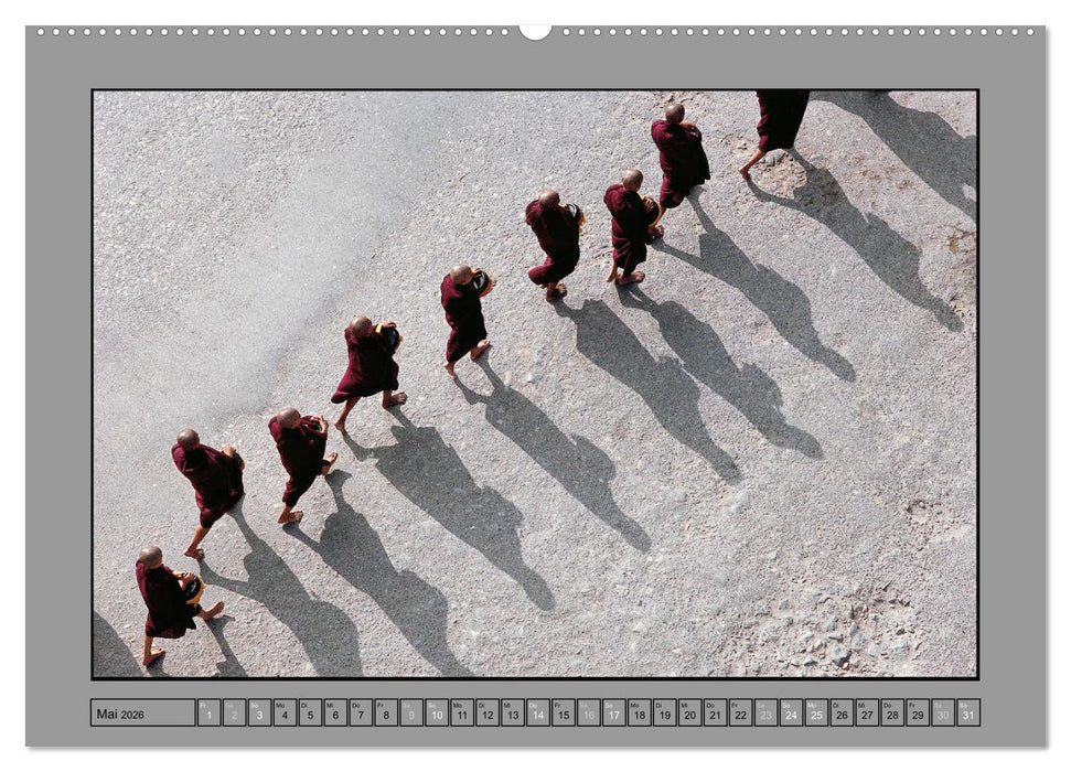 SÜDOSTASIEN Im Reich des Buddha (CALVENDO Premium Wandkalender 2026)