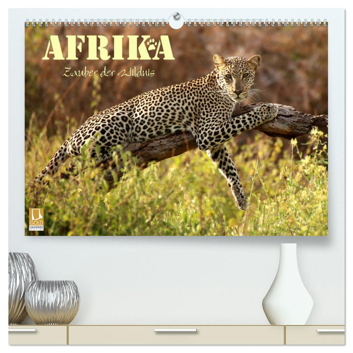 Afrika - Zauber der Wildnis (CALVENDO Premium Wandkalender 2026)
