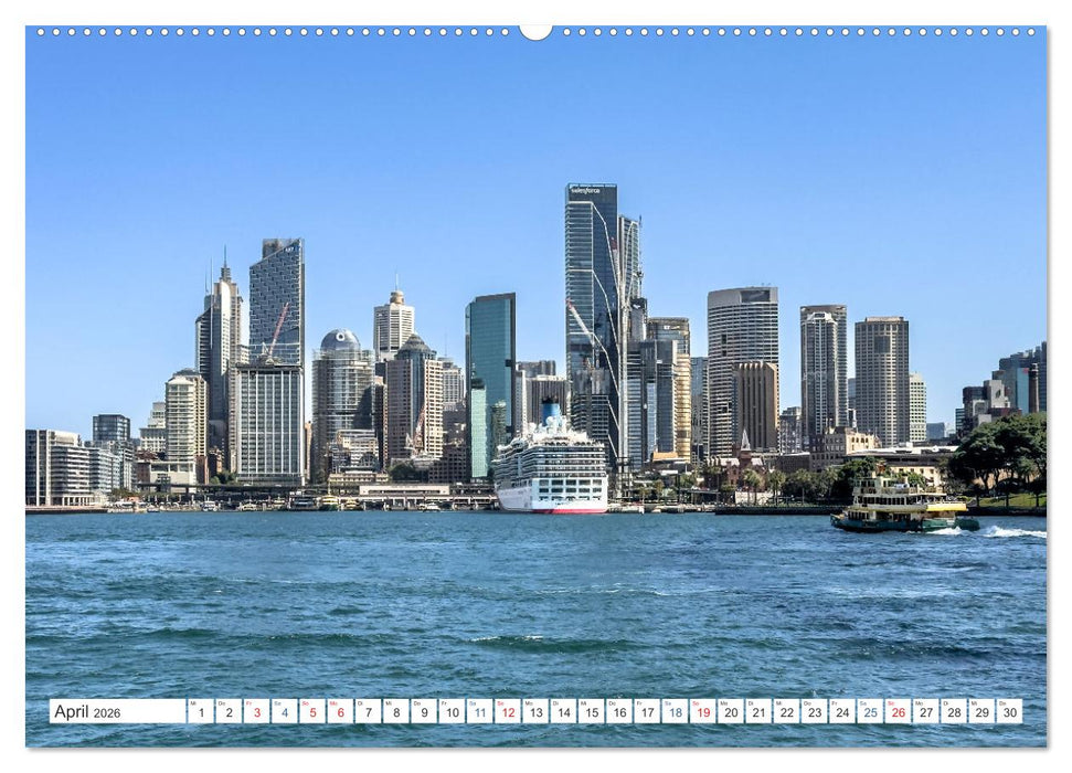 Sydney - Pulsierendes Herz Australiens (CALVENDO Premium Wandkalender 2026)