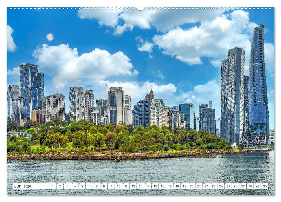 Sydney - Pulsierendes Herz Australiens (CALVENDO Premium Wandkalender 2026)