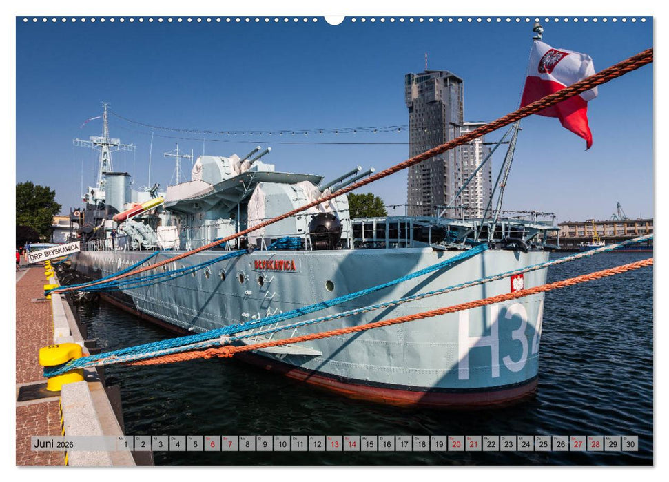 Dreistadt - Danzig, Gdingen, Zoppot (CALVENDO Premium Wandkalender 2026)