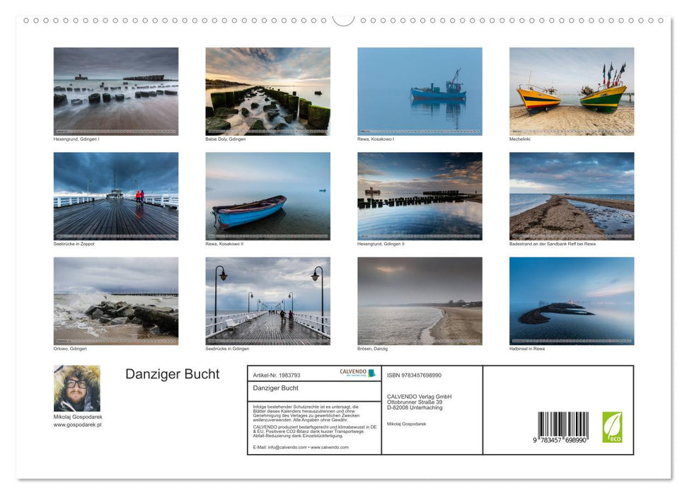 Danziger Bucht (CALVENDO Premium Wandkalender 2026)