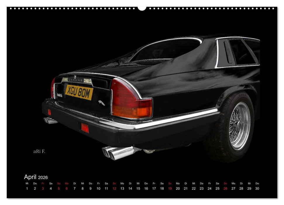 2026 Oldtimer by aRi F. (CALVENDO Premium Wandkalender 2026)