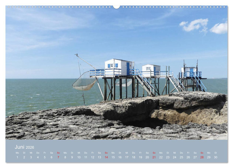 Frankreichs schönste Küsten (CALVENDO Premium Wandkalender 2026)