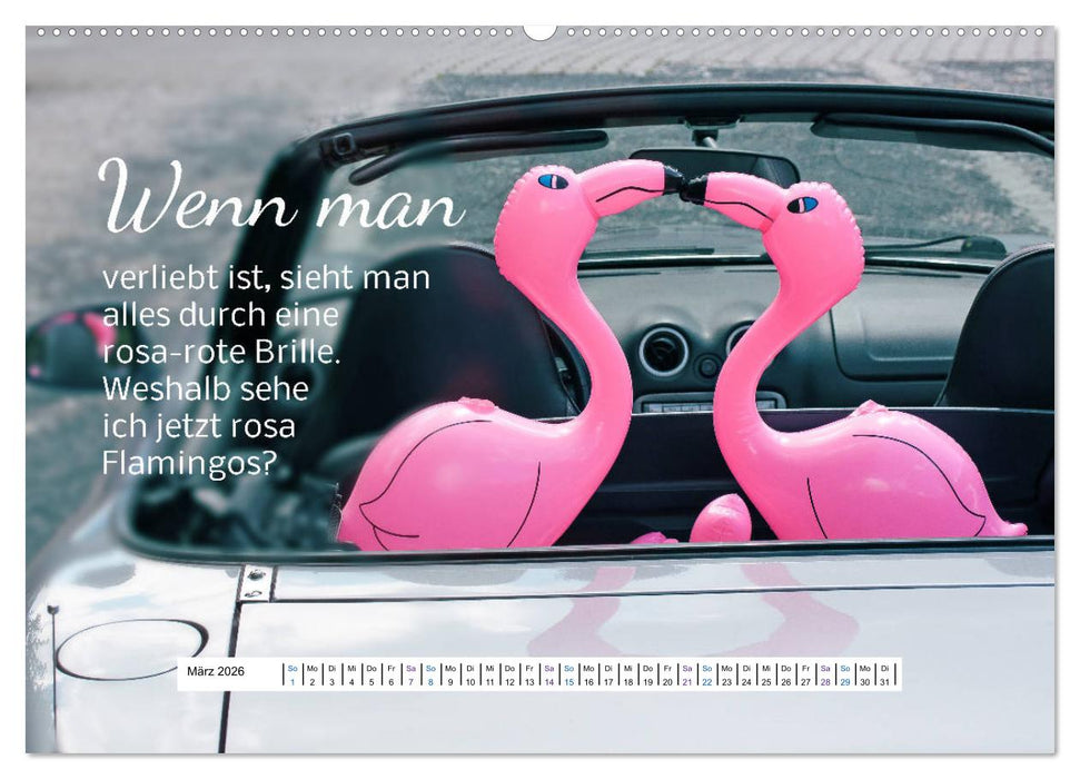 Der Spruchkalender - freiheraus und witzig (CALVENDO Wandkalender 2026)