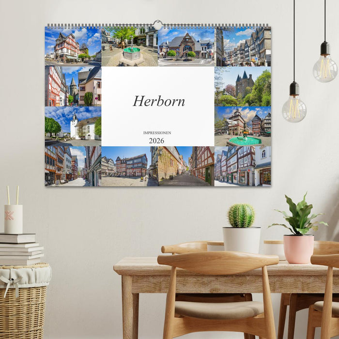 Herborn Impressionen (CALVENDO Wandkalender 2026)