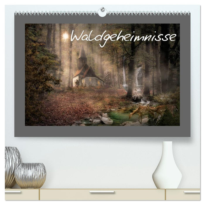 Waldgeheimnisse (CALVENDO Premium Wandkalender 2026)