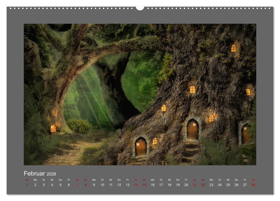 Waldgeheimnisse (CALVENDO Premium Wandkalender 2026)
