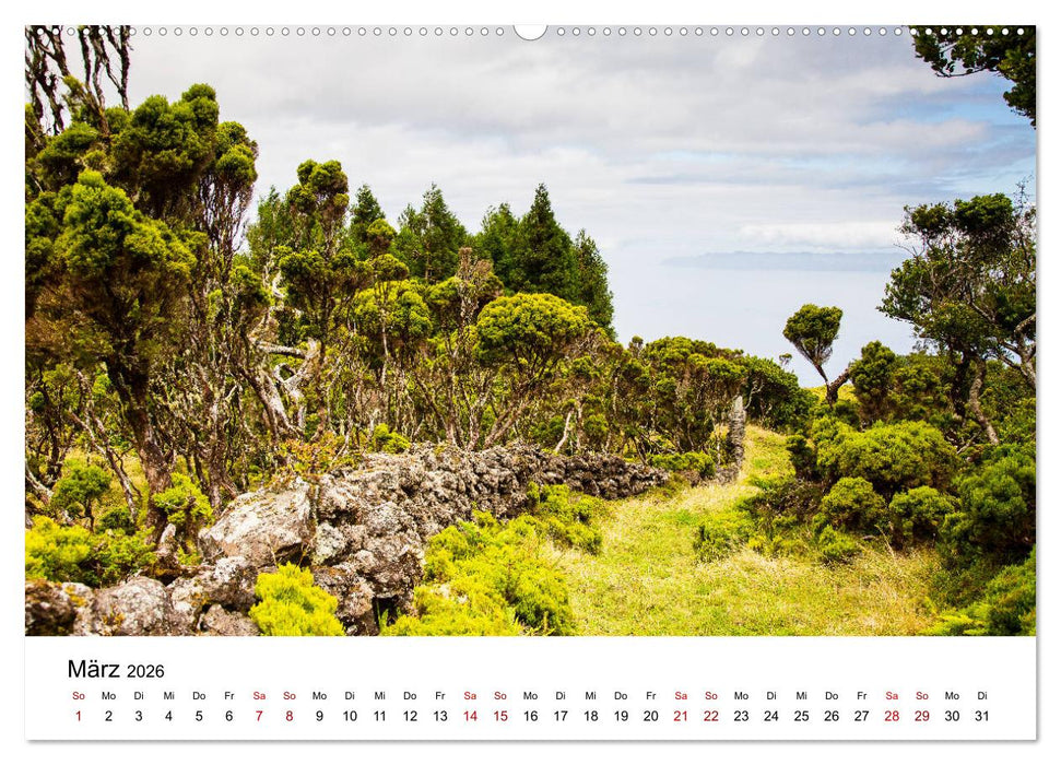 Azoren - Inseln im Atlantik (CALVENDO Premium Wandkalender 2026)