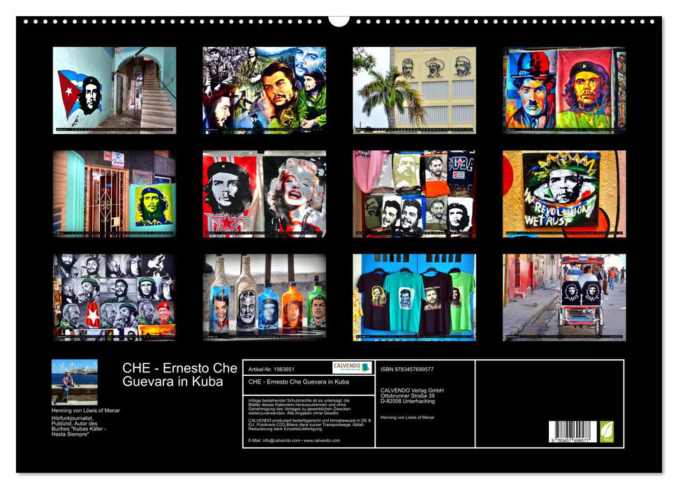 CHE - Ernesto Che Guevara in Kuba (CALVENDO Wandkalender 2026)