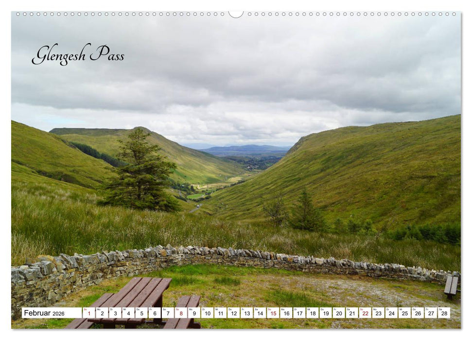 Irische Landschaften - Rund um die grüne Insel (CALVENDO Premium Wandkalender 2026)