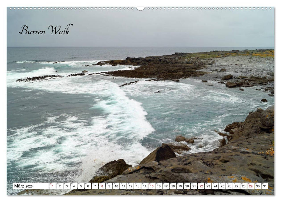 Irische Landschaften - Rund um die grüne Insel (CALVENDO Premium Wandkalender 2026)