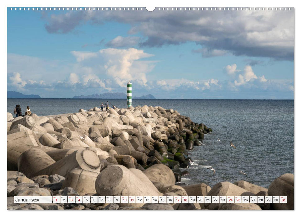 Madeira - Funchal (CALVENDO Premium Wandkalender 2026)