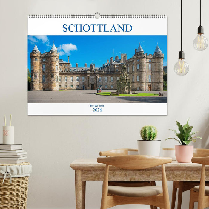 Blickpunkte SCHOTTLAND (CALVENDO Wandkalender 2026)