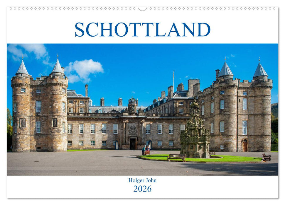 Blickpunkte SCHOTTLAND (CALVENDO Wandkalender 2026)