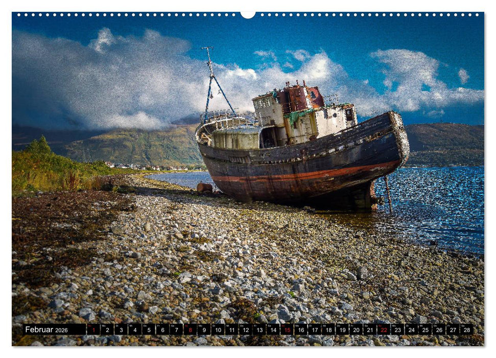 Blickpunkte SCHOTTLAND (CALVENDO Wandkalender 2026)