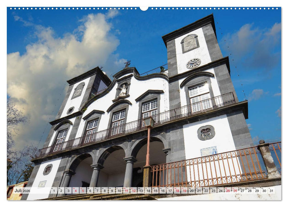 Madeira Die Stadt Funchal (CALVENDO Premium Wandkalender 2026)
