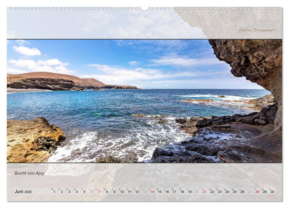 FUERTEVENTURA-PANORAMA (CALVENDO Premium Wandkalender 2026)