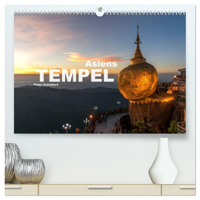Asiens Tempel (CALVENDO Premium Wandkalender 2026)