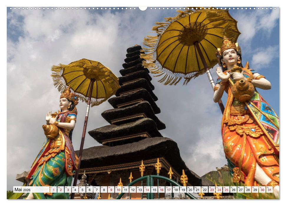 Asiens Tempel (CALVENDO Premium Wandkalender 2026)