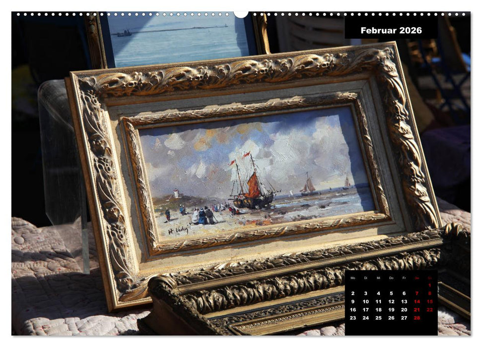 Trödel, Flohmarkt & Antikes (CALVENDO Wandkalender 2026)