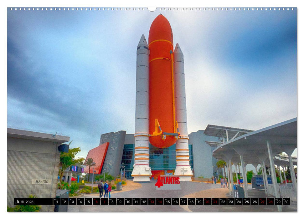 Kennedy Space Center (CALVENDO Premium Wandkalender 2026)